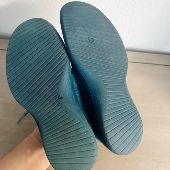 Allbirds teal women’s wool runners size 7 - Picture 5 of 6